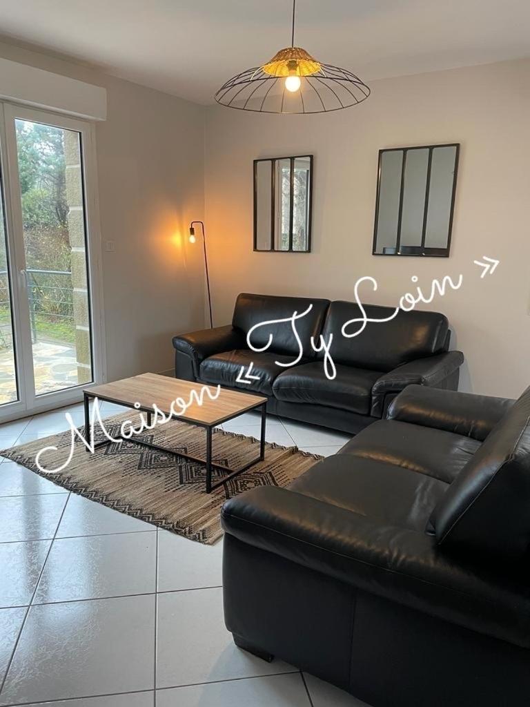 Villa Ty Loin Vue Mer 8 Personnes Logonna-Daoulas Dış mekan fotoğraf